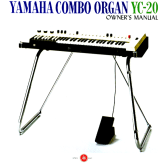 Yamaha YC-20 Návod k obsluze