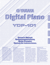 Yamaha YDP-101 Uživatelský manuál