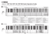 Yamaha YDP-164 Uživatelská příručka