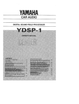 Yamaha YDSP-1 Návod k obsluze