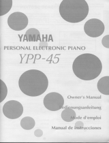 Yamaha YPP-45 Návod k obsluze