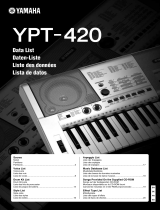 Yamaha YPT-420 Návod k obsluze