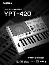 Yamaha YPT-420 Návod k obsluze