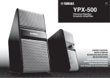 Yamaha YPX-500 Návod k obsluze