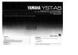 Yamaha YST-A5 Návod k obsluze