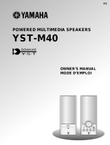 Yamaha YST-M40 Návod k obsluze