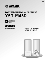 Yamaha YST-M45D Návod k obsluze