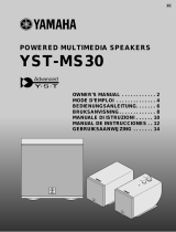 Yamaha YSTMS30 Uživatelský manuál