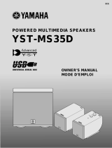 Yamaha YST-MS35D Návod k obsluze
