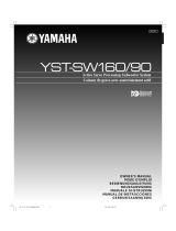 Yamaha YST-SW160/90 Uživatelský manuál