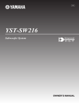 Yamaha YST-SW216 Návod k obsluze