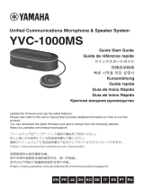 Yamaha YVC-1000MS Rychlý návod