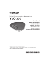 Yamaha YVC-300 Uživatelský manuál