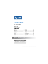 ZyXEL LTE3301 Series Návod k obsluze