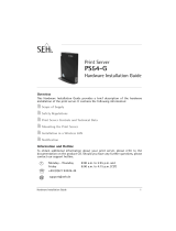 SEH Computertechnik SEH InterCon PS54-G Uživatelský manuál