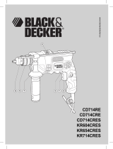 Black & Decker CD714CRES Uživatelský manuál