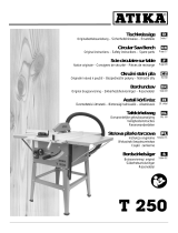 ATIKA T 250 - Operativní instrukce