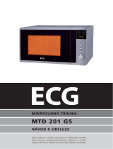 ECG MTD 201 GS Uživatelský manuál