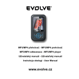 Evolve MP3/MP4 Player Uživatelský manuál