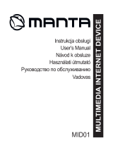 Manta GPS510MSX Uživatelský manuál