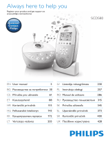 Philips Avent DECT Baby Monitor Uživatelský manuál
