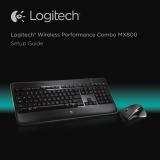 Logitech Wireless Performance Combo MX800 instalační příručka