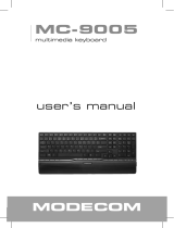 Modecom MC-9005 Uživatelský manuál