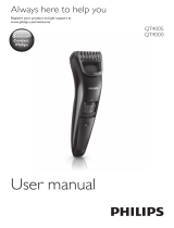 Philips QT4005/15 Uživatelský manuál