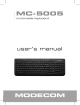 Modecom MC-5005 Uživatelský manuál