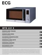 ECG MTD 231 S Uživatelský manuál