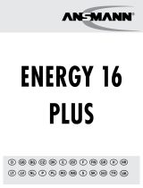 ANSMANN Energy 16 plus Návod k obsluze