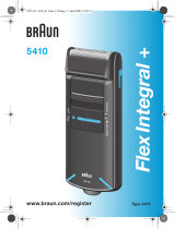 Braun 5410, Flex Integral+ Uživatelský manuál