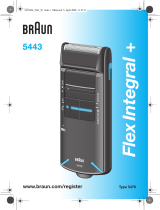 Braun 5443, Flex Integral+ Uživatelský manuál