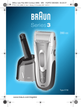 Braun 390cc, Series 3 Uživatelský manuál