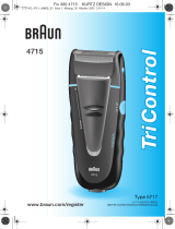 Braun 4715, TriControl Uživatelský manuál