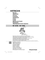 Hitachi M 12VE Uživatelský manuál