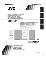 JVC CA-UXS11 Uživatelský manuál