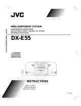 JVC DX-E55EV Uživatelský manuál