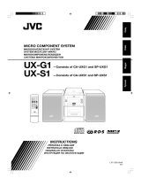 JVC CA-UXS1 Uživatelský manuál