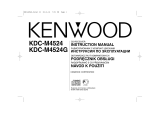 Kenwood KDC-M4524G Uživatelský manuál