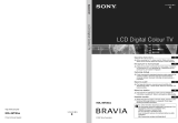 Sony BRAVIA KDL-26T30 Uživatelský manuál