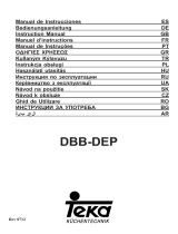 Teka Kutchentechnik DBB-DEP Uživatelský manuál