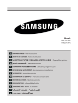 Samsung HDC6255BG/BOL Uživatelský manuál