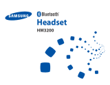 Samsung HM3200 Uživatelský manuál