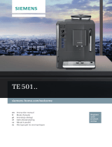 Siemens TE501205GB Uživatelský manuál