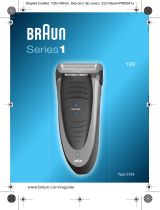 Braun 190, Series 1 Uživatelský manuál