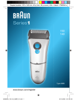 Braun 150, 140, Series 1 Uživatelský manuál