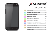Allview C6 Quad 4G Uživatelský manuál