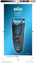 Braun Z60, Cruzer4, body&face Uživatelský manuál