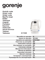 Gorenje KE7499 Uživatelský manuál